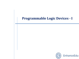 Programmable Logic Array
