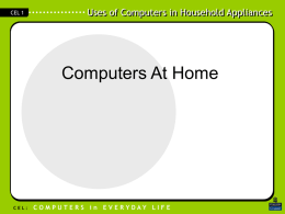 Computers at Home & Embedded Processors(Part 3 - CPA-YYSS