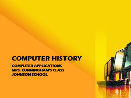 computer history - Home of the Jaguar News
