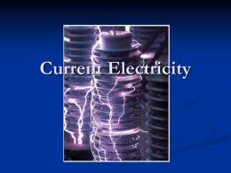 Current Electricity