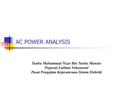 ac power analysis_sdnt