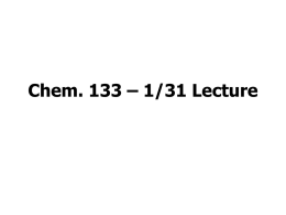 1/31 Lecture Slides