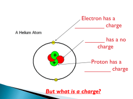 Electric charges - Churchill High School