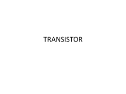 TRANSISTORx