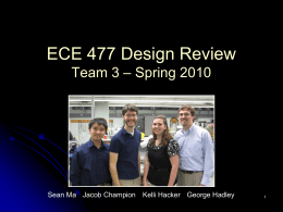 Design Review - Purdue College of Engineering