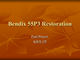 Bendix 55P3 Restoration - Tube Radio Restoration