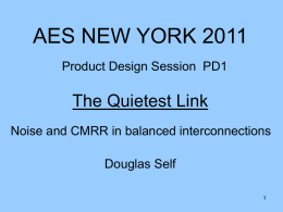 New York 2011 Balanced Links Masterclass