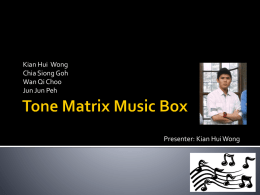 Tone Matrix Music Box - Purdue College of Engineering