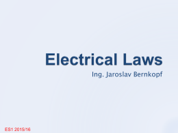 Electrical Laws
