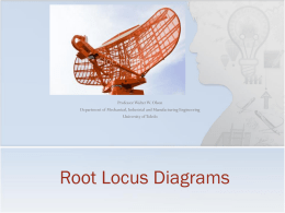 Lecture 18 - Root Locus