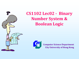 cs1102_12B_lec02 - Department of Computer Science