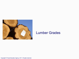 Grading lumber