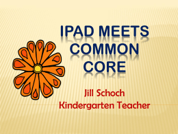 Common Core Meets iPad