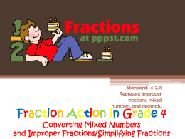 Fractions