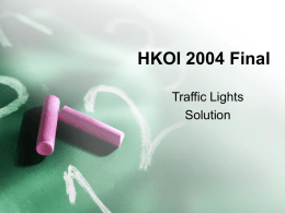 HKOI 2004 Final