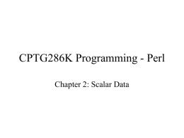 CPTG286K Programming