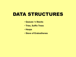 DATA STRUCTURES - University of Cape Town