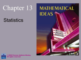 Mathematical Ideas - Millersville University of Pennsylvania