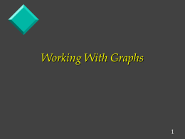 Working With Graphs
