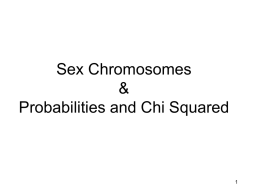 Chromosomes and Heredity