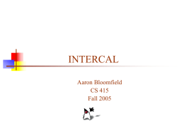 intercal