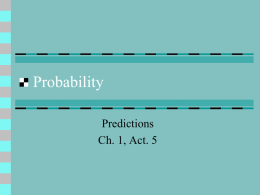 Probability 9/14