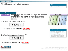 Round multi-digit numbers.