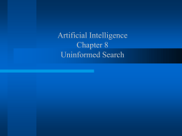 Uninformed Search - 서울대 : Biointelligence lab