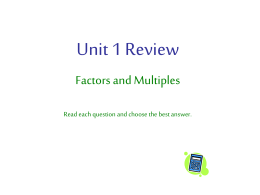 Unit 1 Review - ehultsportfolio