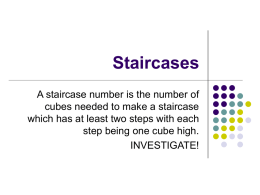 Staircases - General Education @ Gymea