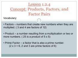 CPM Lesson 1.2.4