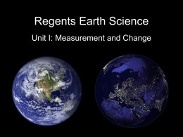 Unit 1: Measurement & Change
