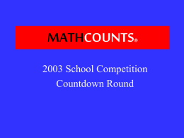Countdown 2003