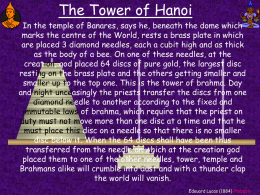 Tower of Hanoi - Suffolk Maths