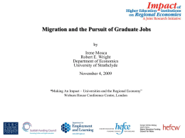 Migration and the Pursuit of Graduate Jobs