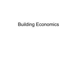 Building Economics 2