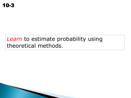 theoretical probability