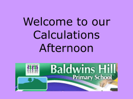 Calculation Open Morning