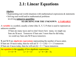 Complex Numbers (a + bi)