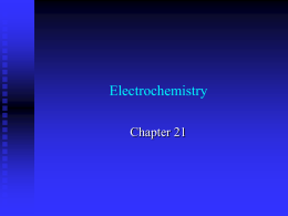 Chap 21 Electrochemistry