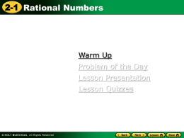 rational number