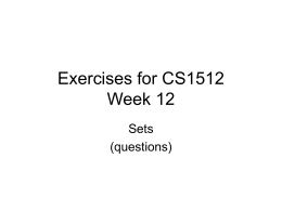 Exercises for CS3511 Week 31 (first week of practical)