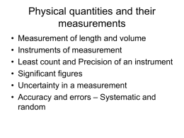 Measurement_Sig Figures_Errors