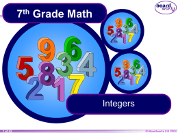 Adding integers