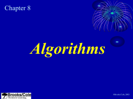 Algorithms