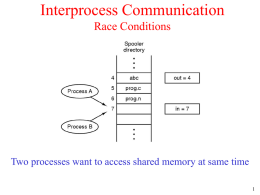 IPC - Inter-process Communication