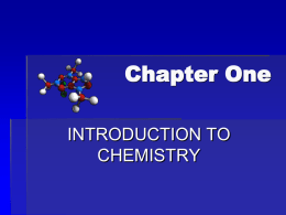 Chapter One - Midway ISD