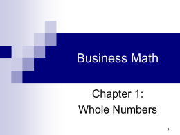 Chapter 01 – PowerPoint Presentation