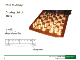 Arrays