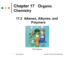 Alkene Alkyne and Polymer Powerpoint